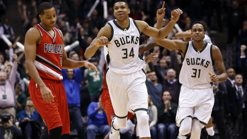 trail blazers bucks basketball