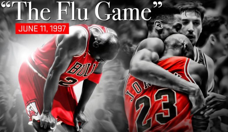The flu game: Η συγκλονιστική εμφάνιση του Τζόρνταν! (vid)